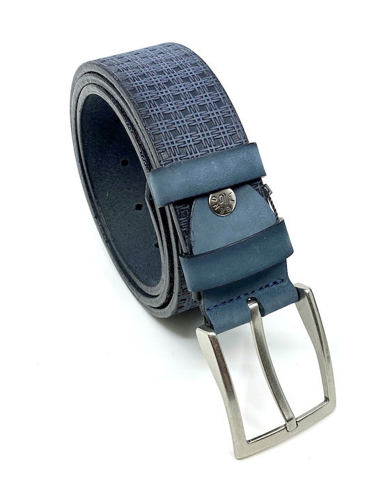 LEATHER BELT ANTHRACITE L-240