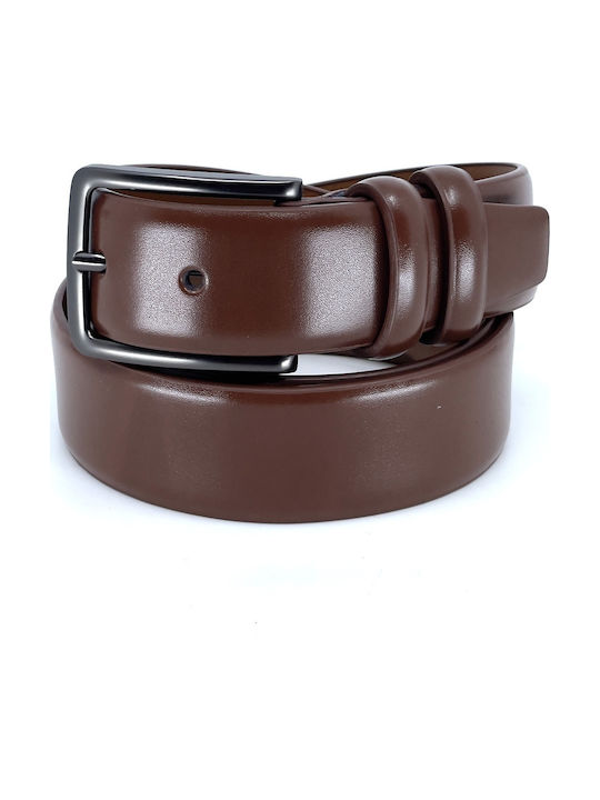 LGD-2007-B/BROWN LEATHER BELT LEGEND ACCESSORIES BROWN COLOR