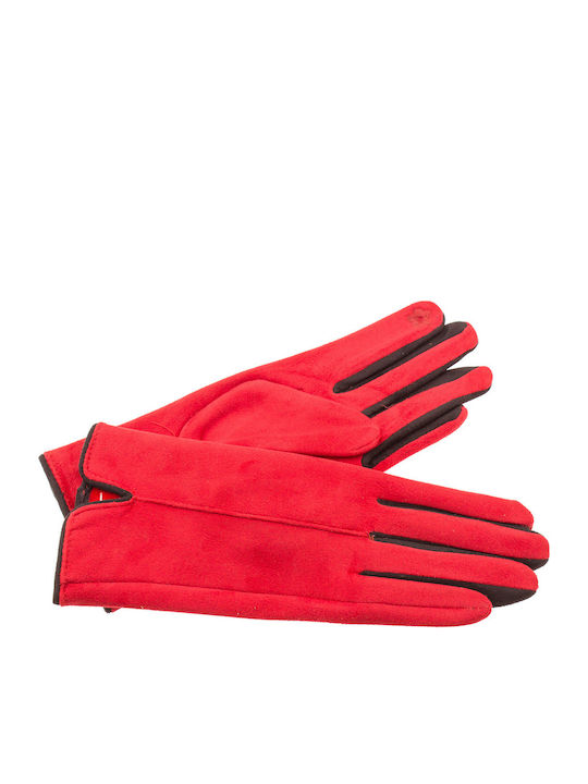 Verde 02-515 Κόκκινα Γυναικεία Γάντια
