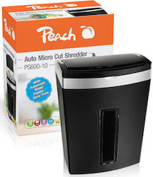Peach PS600-10 Καταστροφέας Micro Cut 7 Φύλλων 30lt Peach PS600-10 Καταστροφέας Micro Cut 7 Φύλλων 30lt
