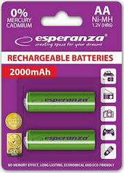 Esperanza Eza103r AA 2000mAh 1.2V 2τμχ