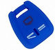 Silicone Car Key Cover Case with 3 Buttons for Opel Blue