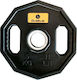 Sveltus Rubber Bumper Plate 1 x 5kg Ø51mm with Handles