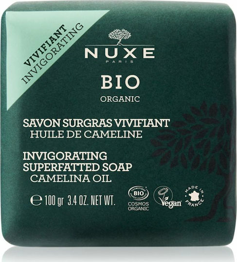 Nuxe Bio Organic Μπάρα Σαπουνιού Καθαρισμού Προσώπου 100gr