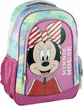 Back Me Up Minnie Nature School Bag Backpack Elementary, Elementary in Pink color 27lt