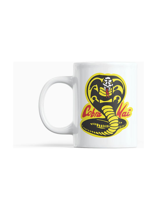 Cobra Kai Ceramic Cup White