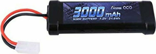 Gens Ace Плоска Батерия Ni-MH 7.2V 3000mAh за RC Превозно Средство 3000mAh