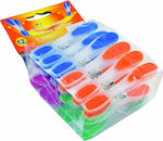 Sidirela Clothespins made of Plastic 10pcs Multicolour