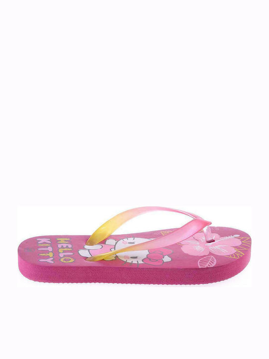 Hello Kitty Șlapi pentru copii Flip Flops Fuchsia Hello Kitty