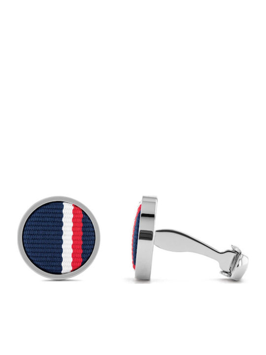 Tommy Hilfiger Butoni din Otel de culoare Albastru
