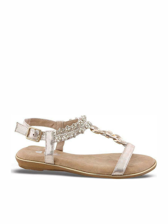 Walk Me 95/058 Σανδάλια Gold