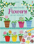 Flowers, Rub Down Transfer Book