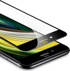 ESR Premium Quality Full Face Tempered Glass Black (iPhone SE 2020 / 8 / 7)