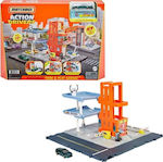 Mattel Matchbox Action Drivers Garage Playset Rennstrecke Feuerwehrauto für 4++ Jahre HBL60