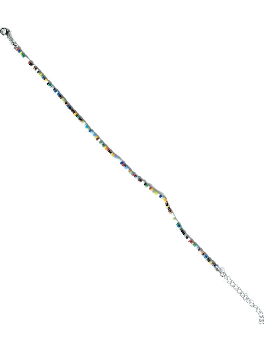 Ro-Ro Accessories Multicolour Stainless Steel Anklet