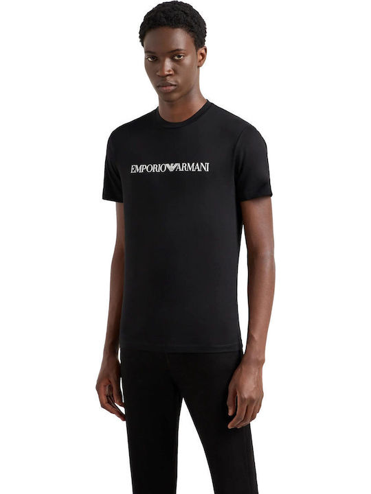 Emporio Armani T-shirt Μαύρο