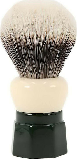 Yaqi Shaving Two Band Green Obsidian Πινέλο Ξυρίσματος με Τρίχα Ασβού 24mm