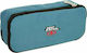 No Fear Airforce Pencil Case with 2 Compartments Blue