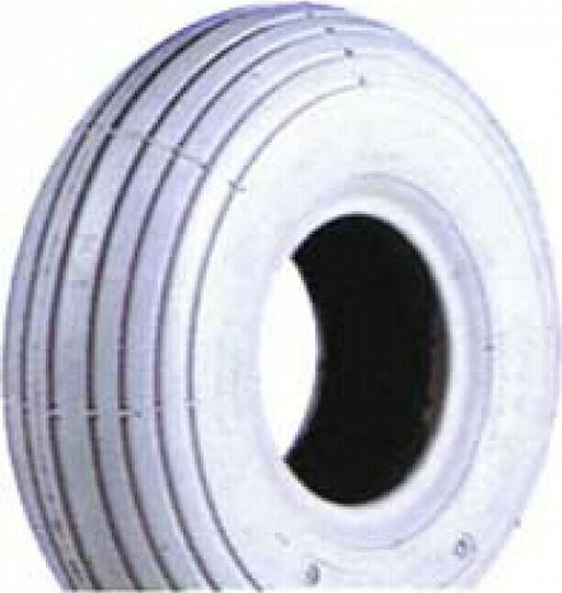 Recomedic Λείο Ελαστικό 7x1.3/4″ Τροχός Αναπηρικού Αμαξιδίου Γκρι O-180/45-S
