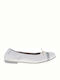 Kozee Kids Anatomic Leather Ballerinas White