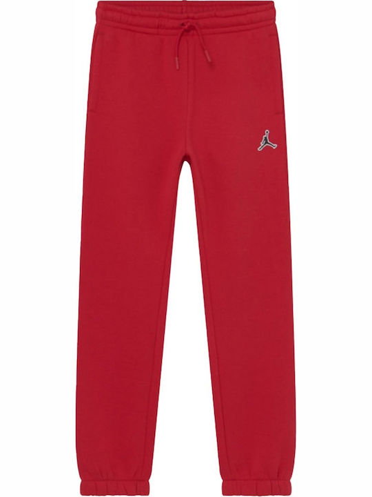 Jordan Παιδικό Παντελόνι Φόρμας Κόκκινο Essentials
