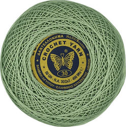 Πεταλούδα Croshet Yarn Δαντελόνημα Λαδί