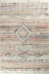 Tzikas Carpets 80299-110 Vita Χαλί Ορθογώνιο με Κρόσια Μπεζ