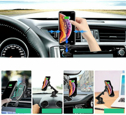 Choetech Βάση Κινητού με Ασύρματη Φόρτιση 10W Μαύρη Choetech Βάση Κινητού με Ασύρματη Φόρτιση 10W Μαύρη