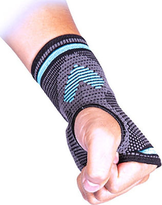 E-Life Bracing Elastic Wrist Brace Purple E-WR204