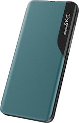 Hurtel Eco Leather View Synthetic Leather Book Green (Huawei P40)