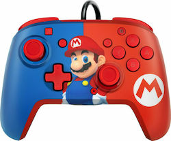 PDP Faceoff Deluxe+ Ενσύρματο Gamepad για Switch Mario