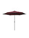 Umbrelă Rotundă Metalică Burgundă Φ3m