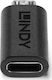 Lindy Μετατροπέας micro USB male σε USB-C female (41903)