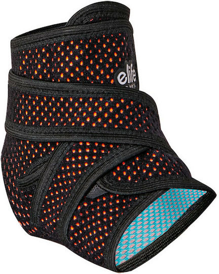 E-Life Bracing Cool-Fit Ankle Support Επιστραγαλίδα σε Μαύρο χρώμα
