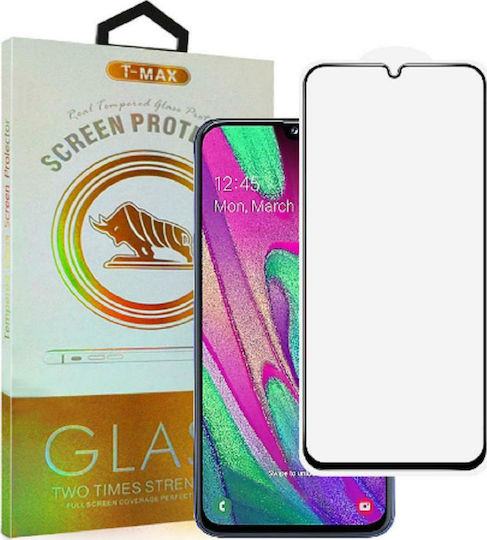 T-Max Full Glue Full Face Tempered Glass (Galaxy A40)