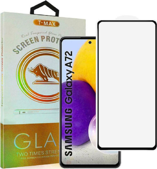 T-Max Full Glue Full Face Tempered Glass (Galaxy A72)