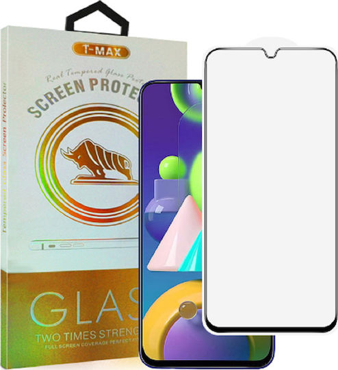 T-Max Full Glue Full Face Tempered Glass (Galaxy M21)