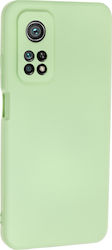 Bodycell Square Liquid Back Cover Silicon Verde...