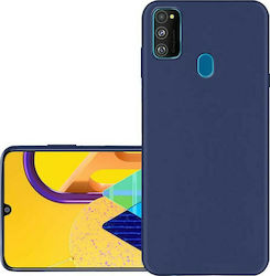 Sonique Liquid Back Cover Silicone Dark Blue (Galaxy M21) 46-61971