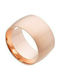 Women's Ring Small Wedding Ring from Steel Gold Plated