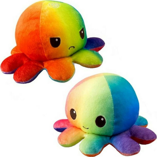 Plush Reversible Octopus 20 cm