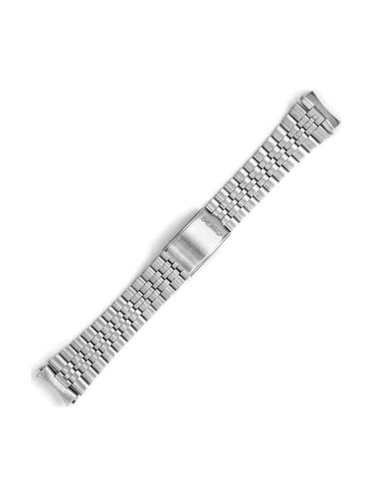 Metallic-Armband Silber 19mm