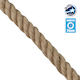 GloboStar Fabric Cable 3x0.75mm² in Beige Color 1m 77646
