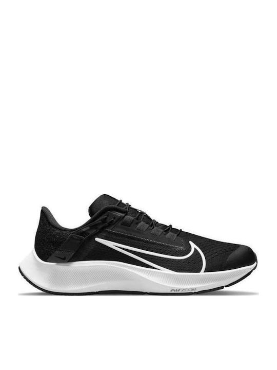 Nike Zoom Pegasus 38 Flyease Γυναικεία Αθλητικά Παπούτσια Running Μαύρα