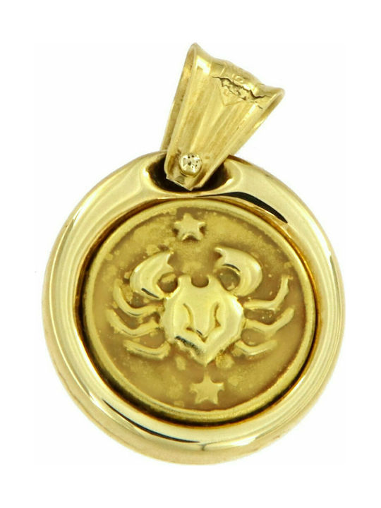 Mertzios.gr Charm Tierkreiszeichen aus Gold 14K