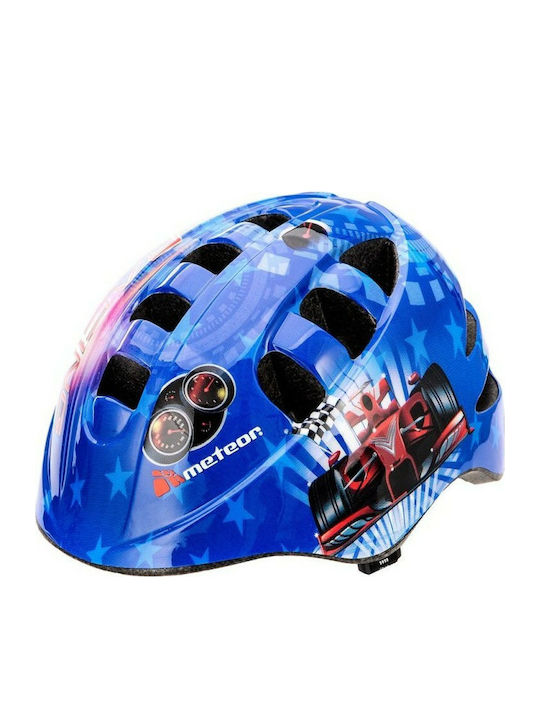 Meteor MA-2 Racing Παιδικό Κράνος για Ποδήλατο Πόλης Μπλε