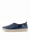 D3099 Γυναικεία Slip-On Μπλε
