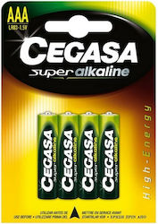 Cegasa Cegasa Super Alkaline AAA 1.5V 4бр Cegasa Cegasa Super Alkaline AAA 1.5V 4бр
