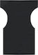 Megapap Waterproof Director Chair Cover made of Canvas Black 56x80cm