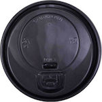 Disposable Cup Lid Sip Lid Black 100pcs